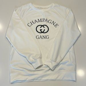 Crew neck sweatshirt